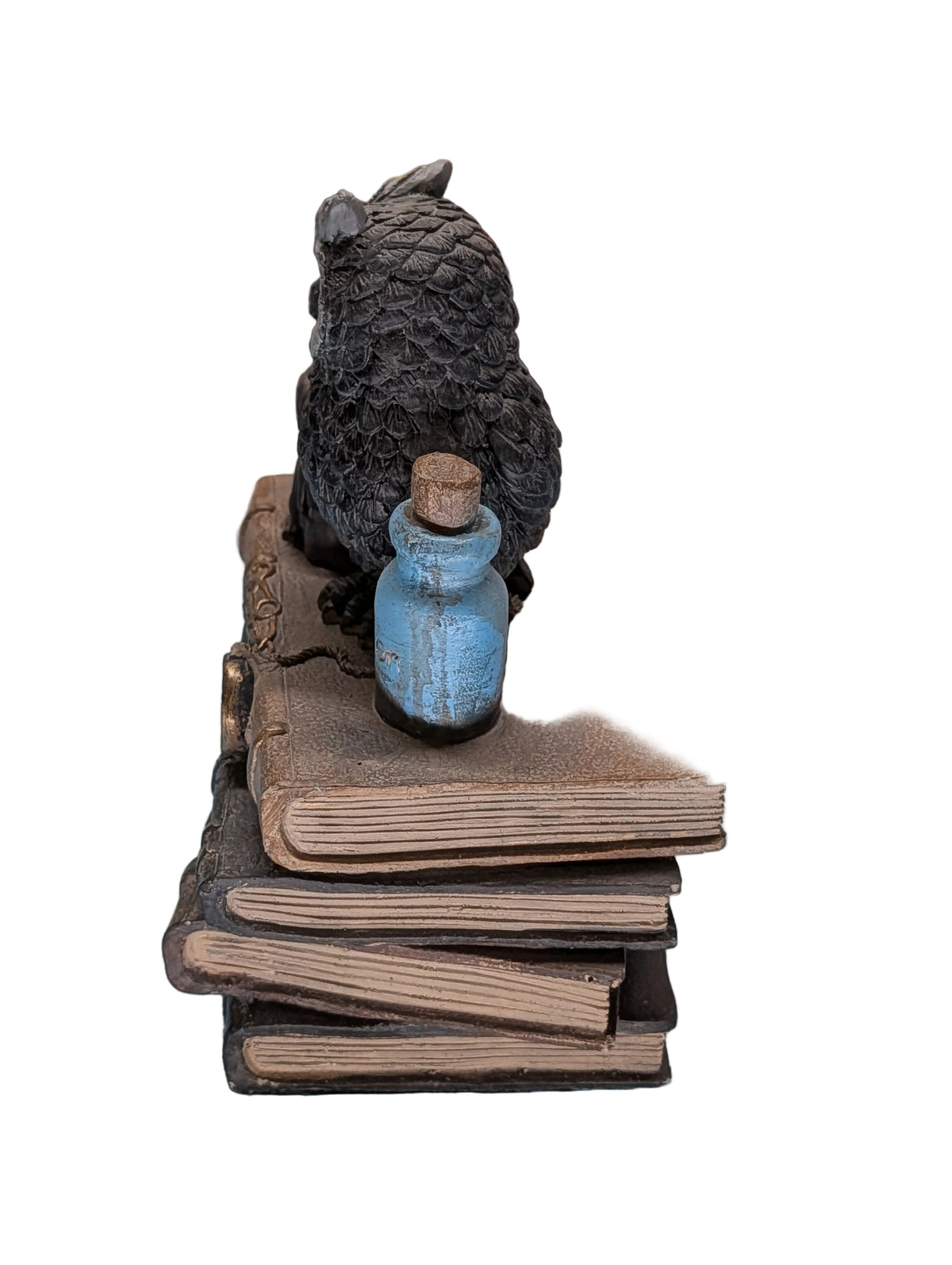 Deko-Eule auf Büchern sitzend – Figur, Sammlerstück