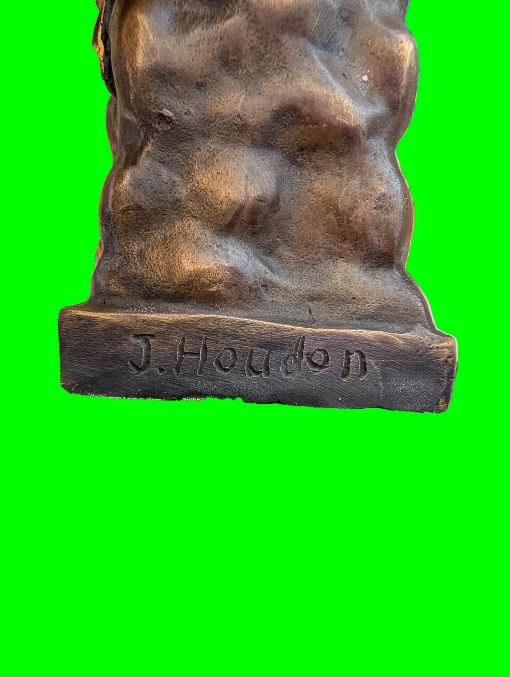 Figurine d'ange en bronze doré – Pièce de collection raffinée, Antique
