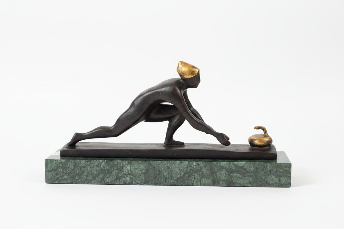 Curling-Spieler Bronze