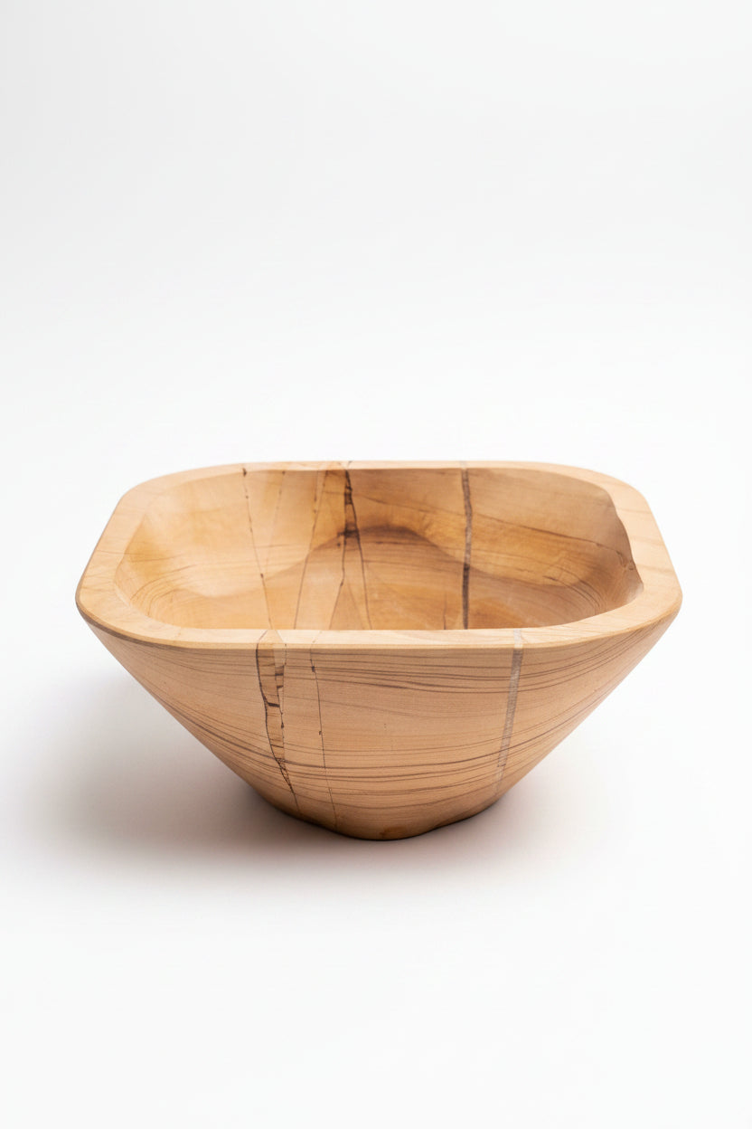 Bol en bois fait main pièce unique excellent état