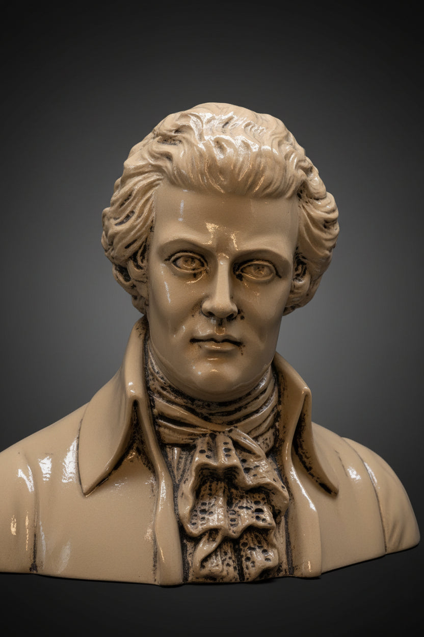 Wolfgang Amadeus Mozart Büste – Top Zustand, Sammlerstück