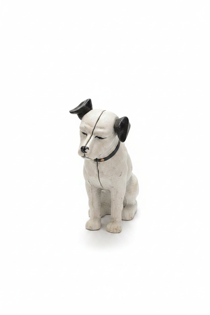 Gusseisen Sparkasse Hund – Antike Spardose, Vintage Sammlerstück