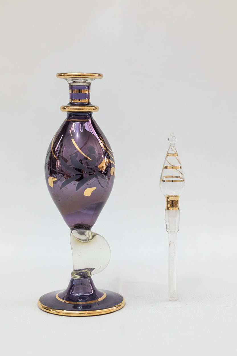 Antike Parfümfläschchen aus Glas – 2er-Set