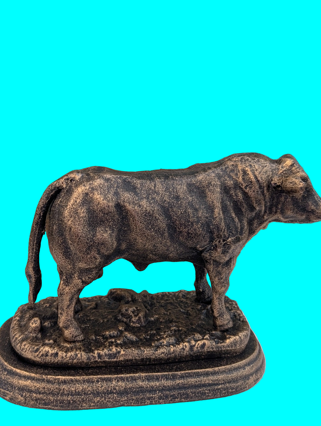 Gusseisen Stier