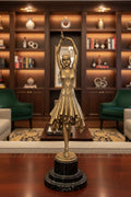 Vergoldete Bronzefigur – 45 cm, Edles Sammlerstück