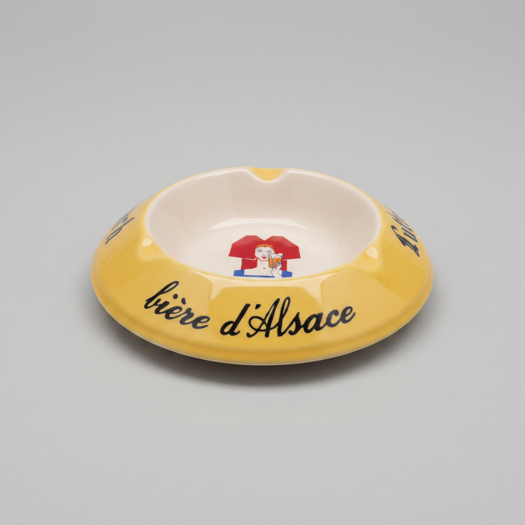 Cendrier publicitaire en plastique – Objet publicitaire vintage