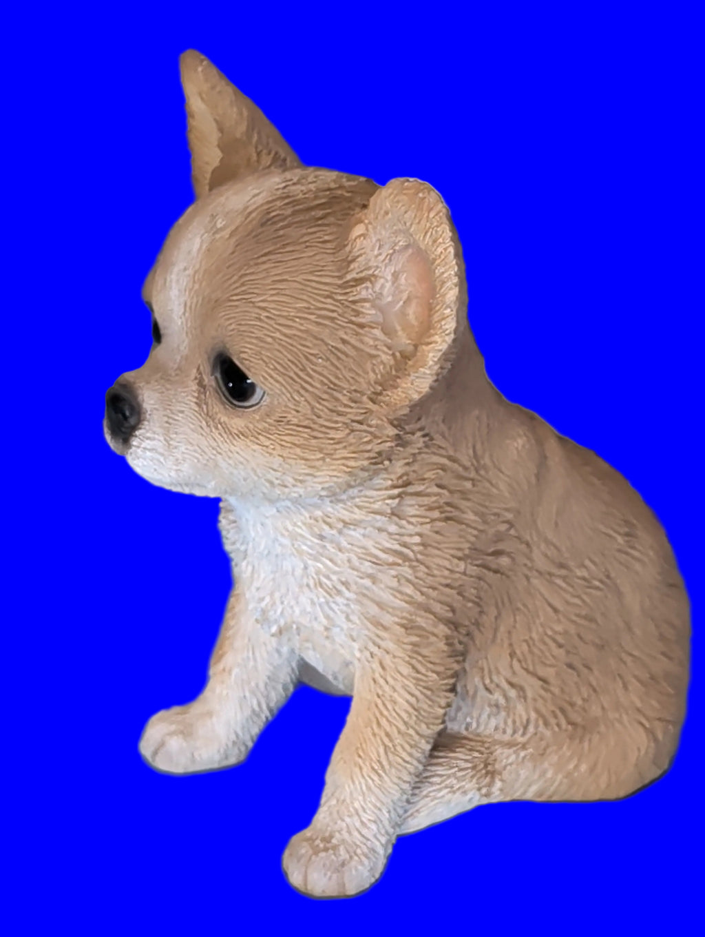 Hundefigur Dekofigur – Trauriger Hund 15 cm, Kunstharz, Innen & Aussen | DecoNostalgie