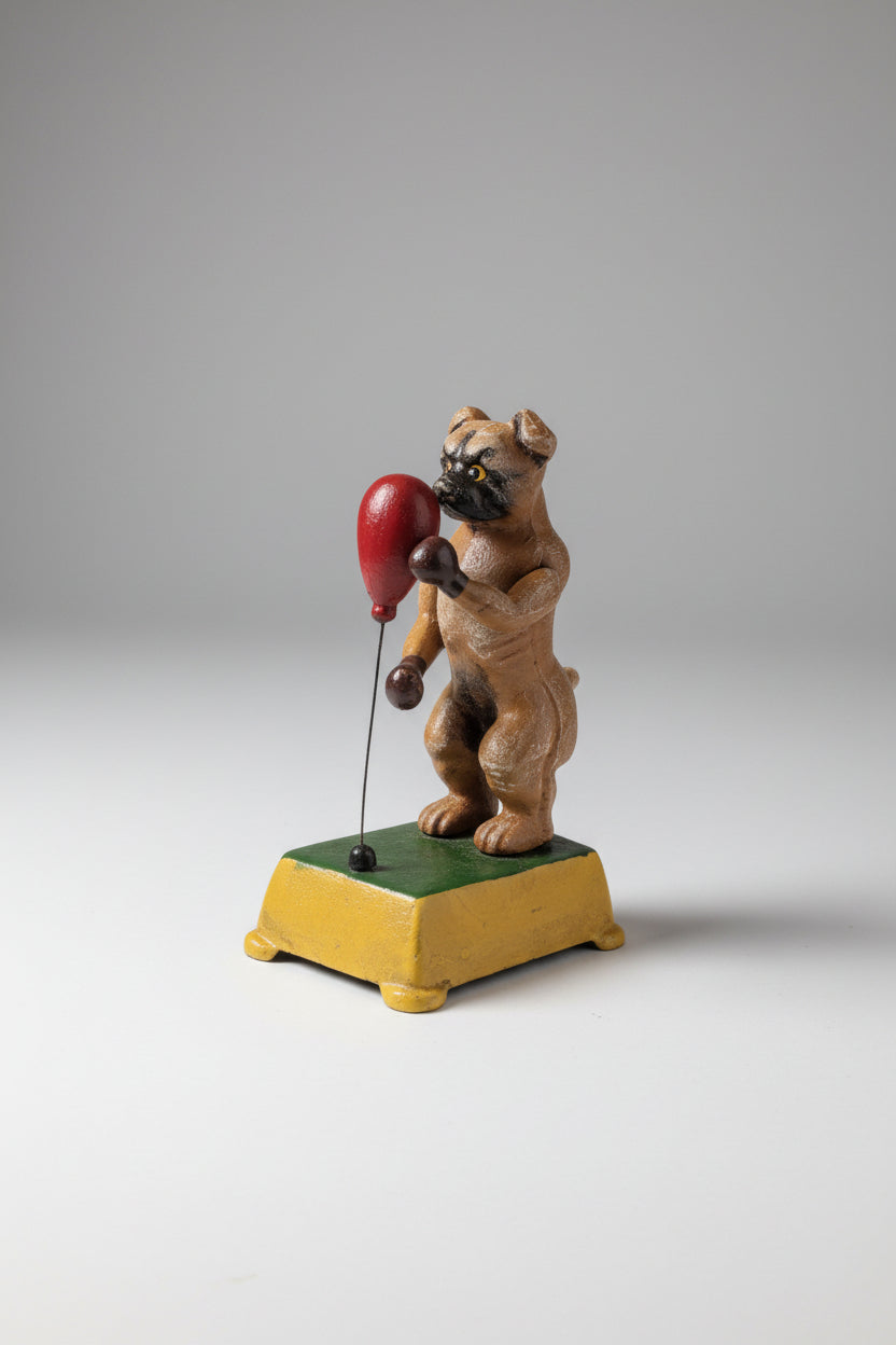 Top  Gusseisen-Figur – Boxender Känguru