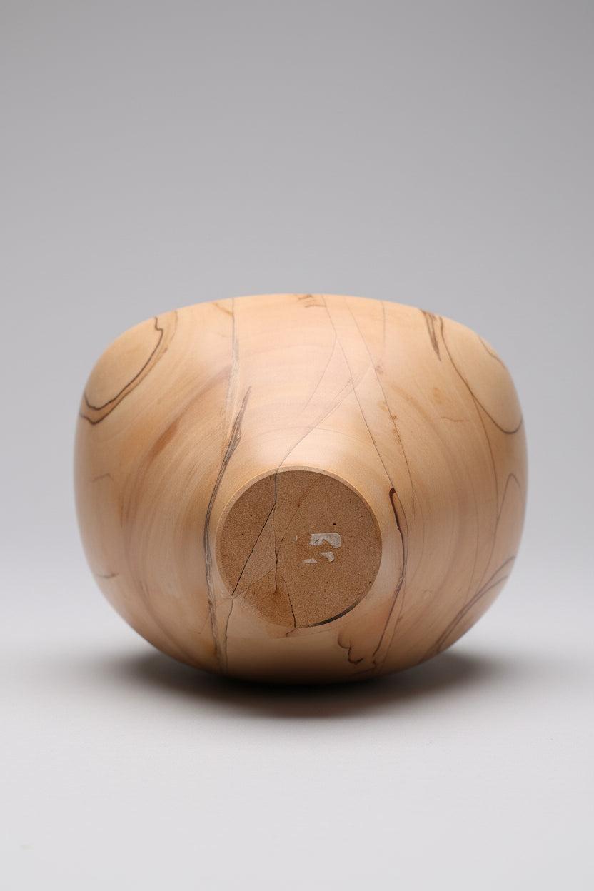 Bol en bois fait main pièce unique excellent état