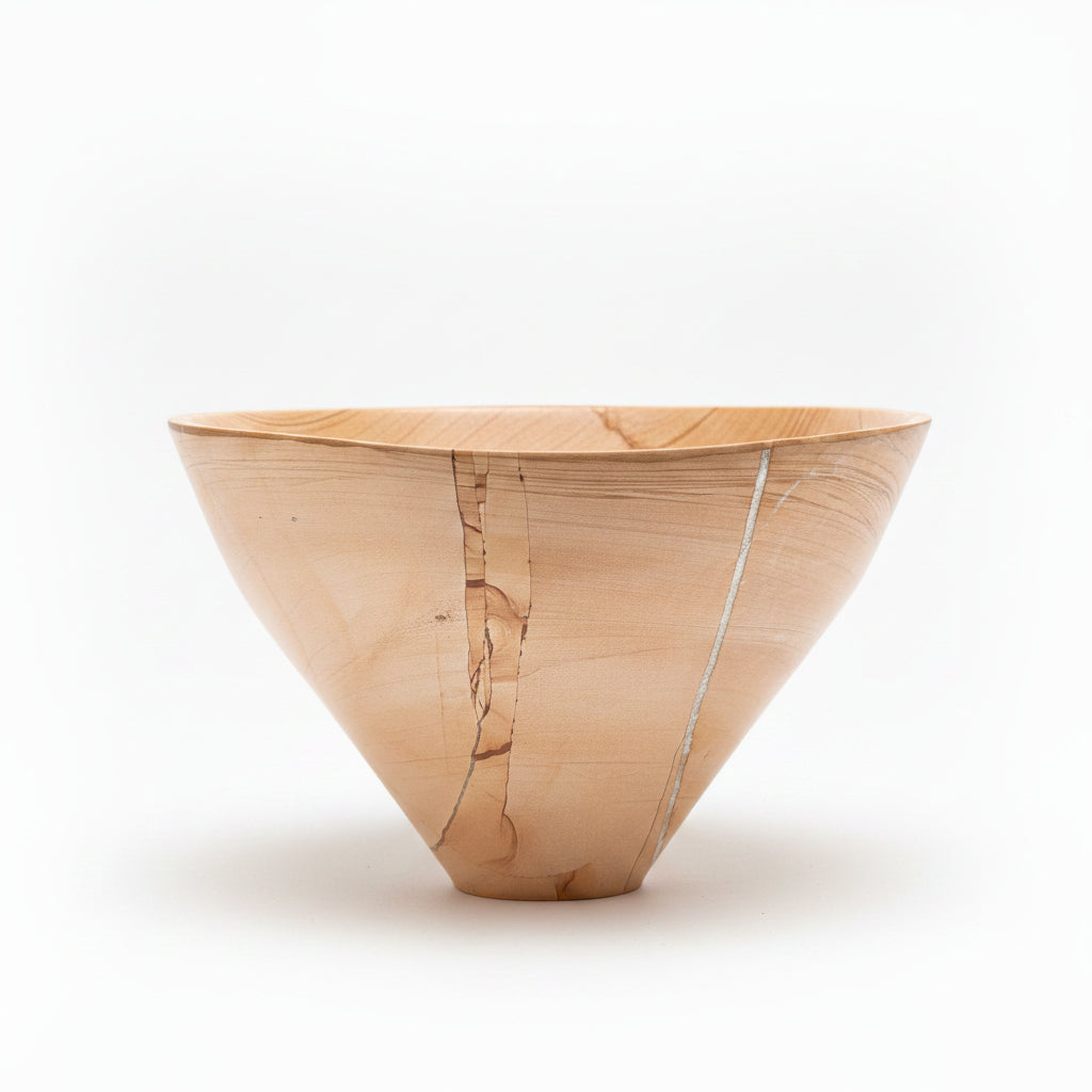 Bol en bois fait main pièce unique excellent état