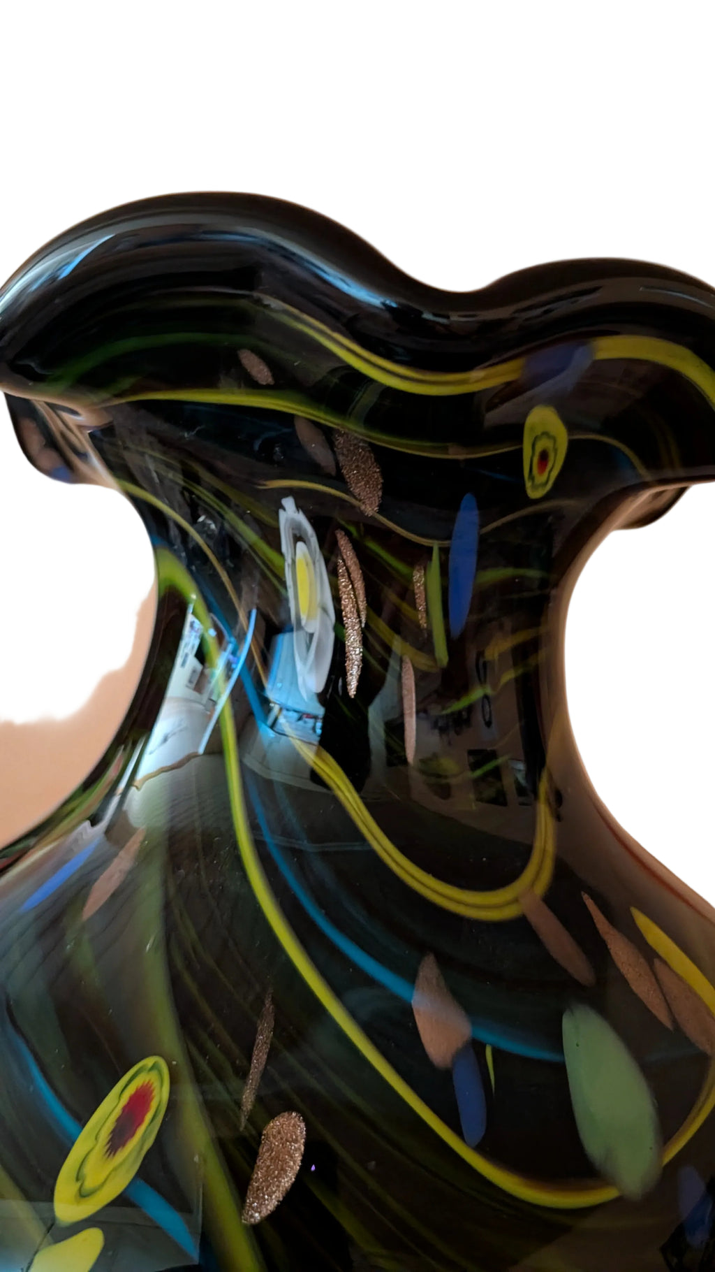 Grosse Murano-Vase – 45 cm hoch