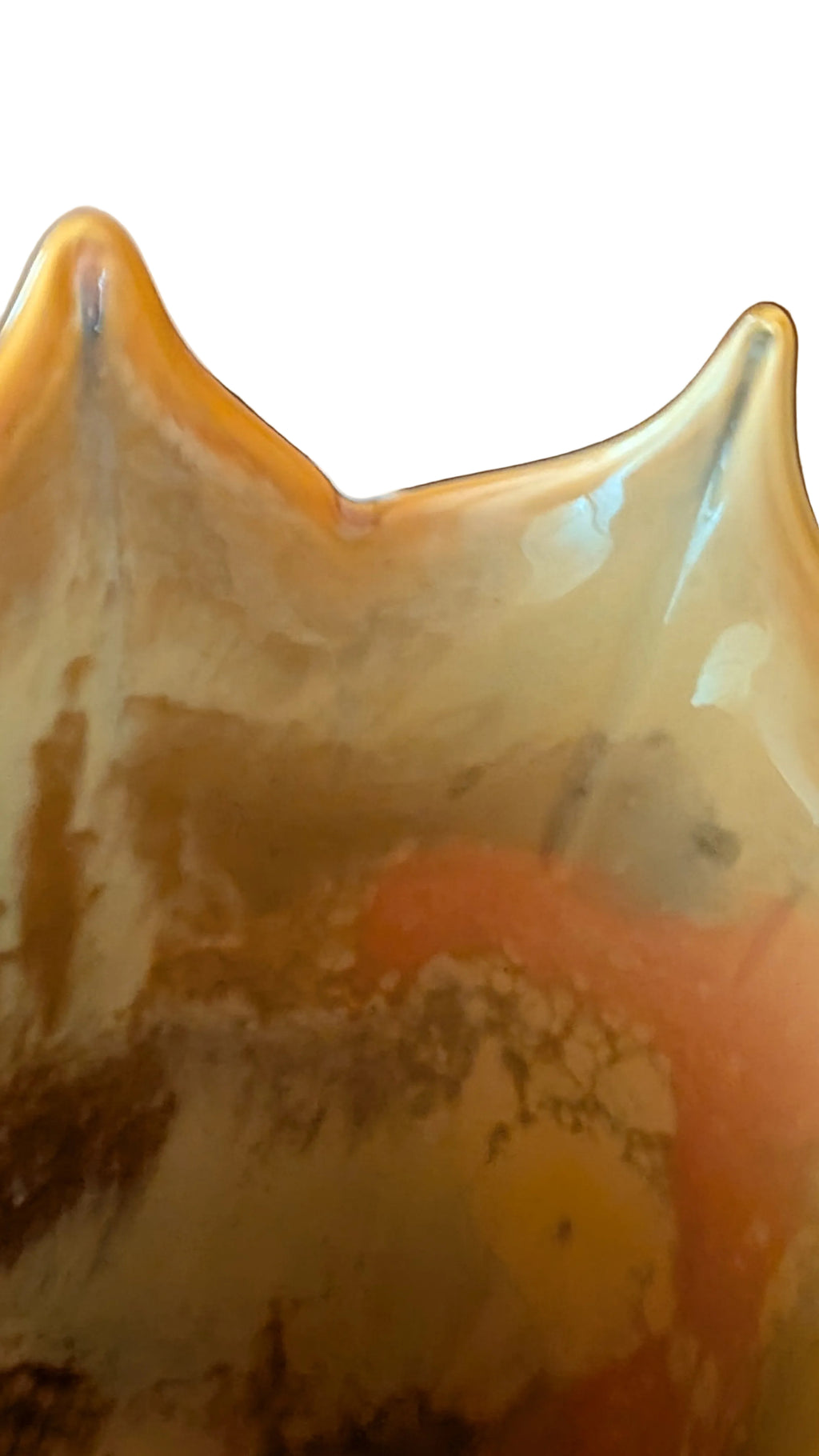 Grosse Murano-Glasvase aus Italien – 42 cm