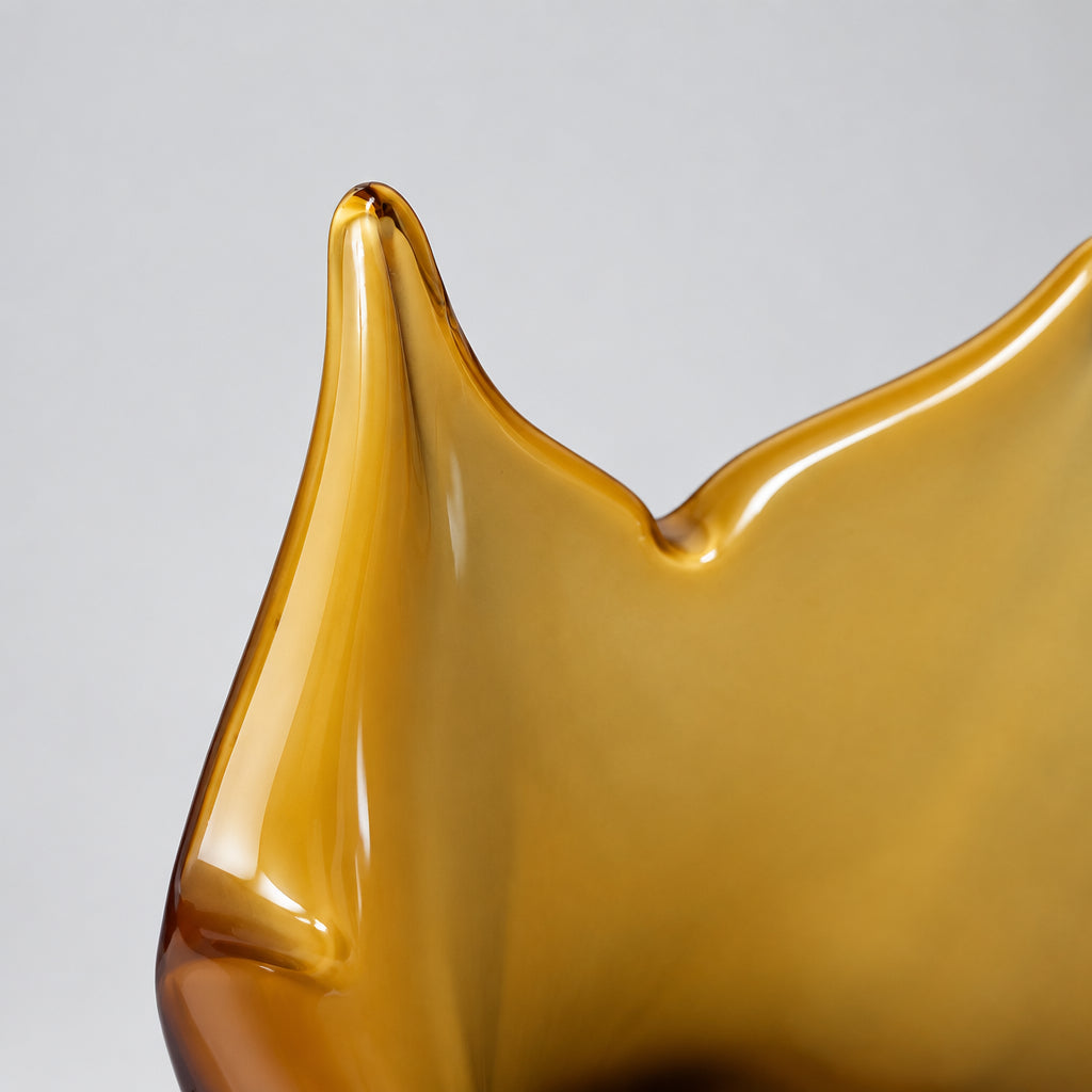 Grosse Murano-Glasvase aus Italien – 42 cm