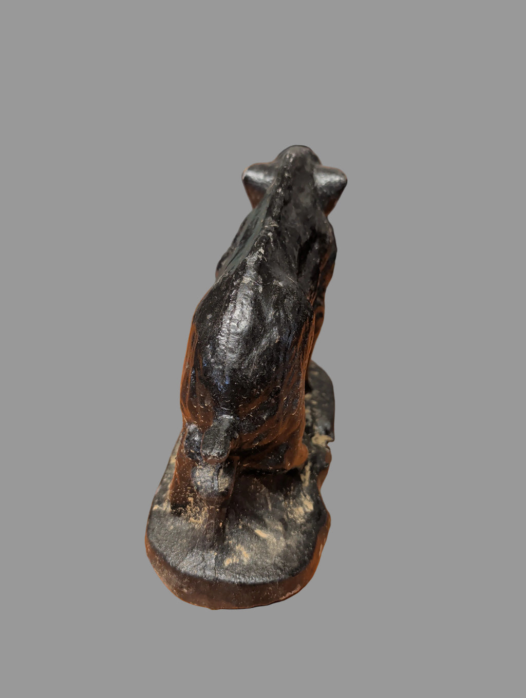 Antike Wildschwein Keiler Figur – Vermutlich Alabaster – L. 28 cm / H. 19 cm