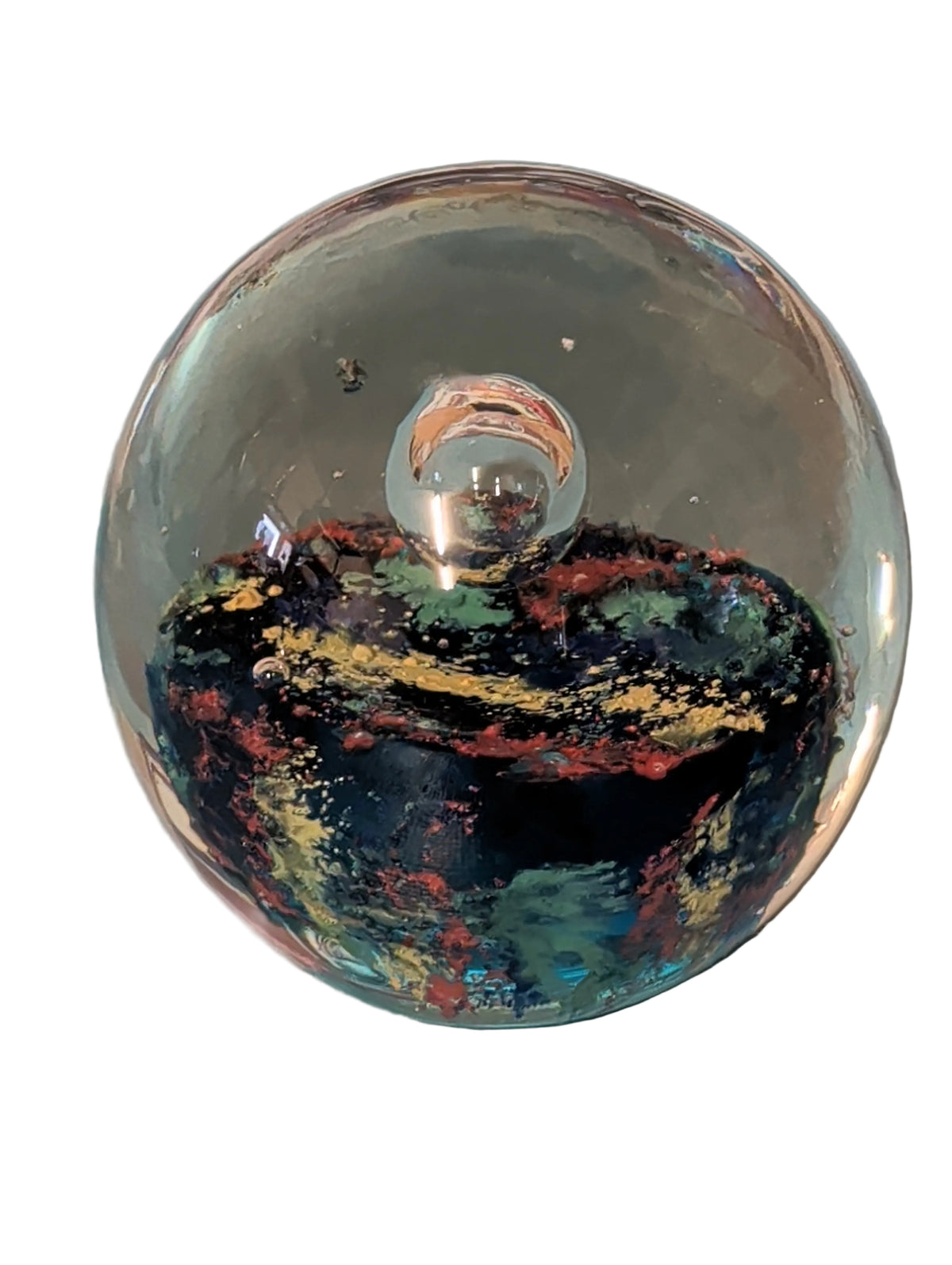 Briefbeschwerer Murano-Glas Kugel – Top Zustand, Liebhaberstück