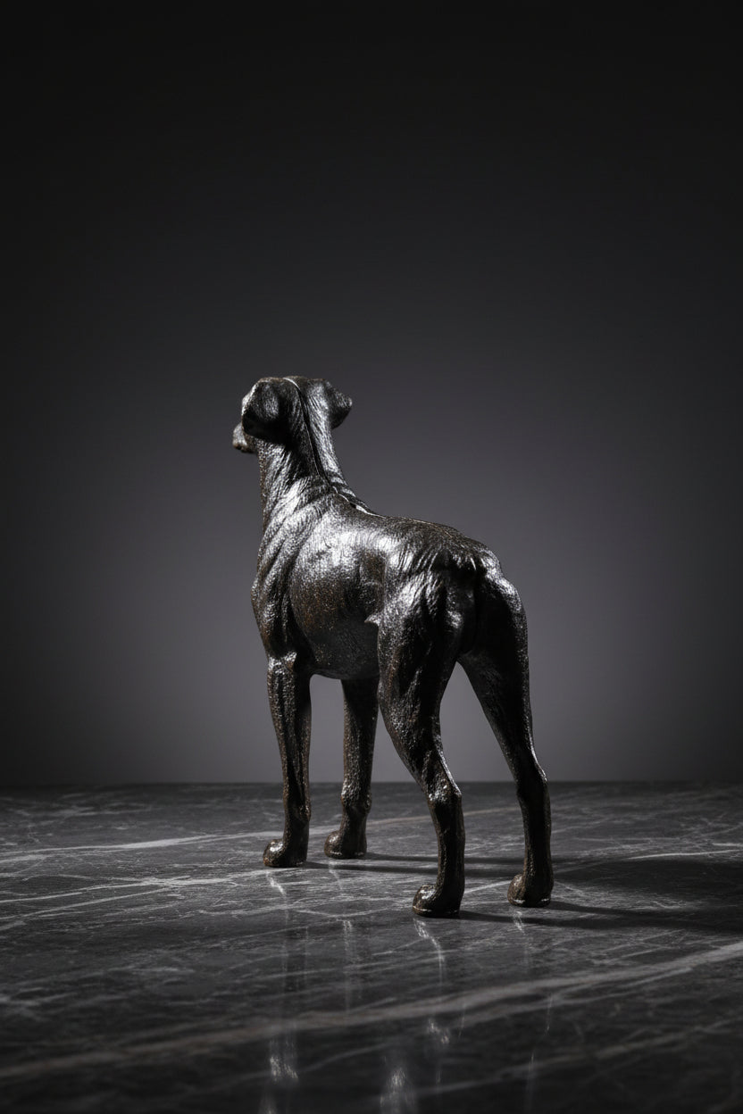 Gusseisen Hund Sparkasse – Vintage Spardose Sammlerstück
